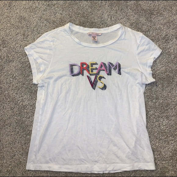 Victoria Secret Dream VS White Multicolor Shirt size XS - Picture 4 of 9